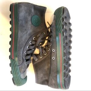 Rare Gucci Colors Grey Suede PF Flyers